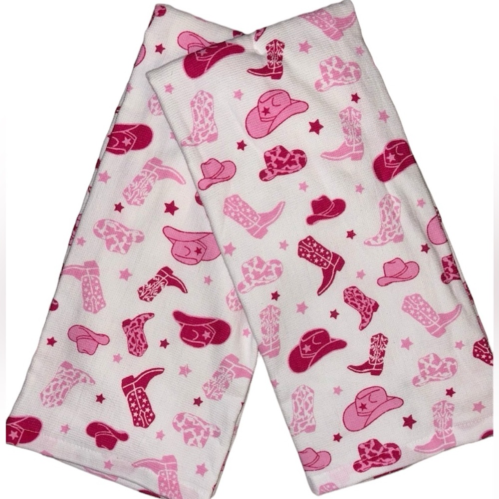 🆕 Truly Lou Cowgirl Kitchen Towels 2 Pack